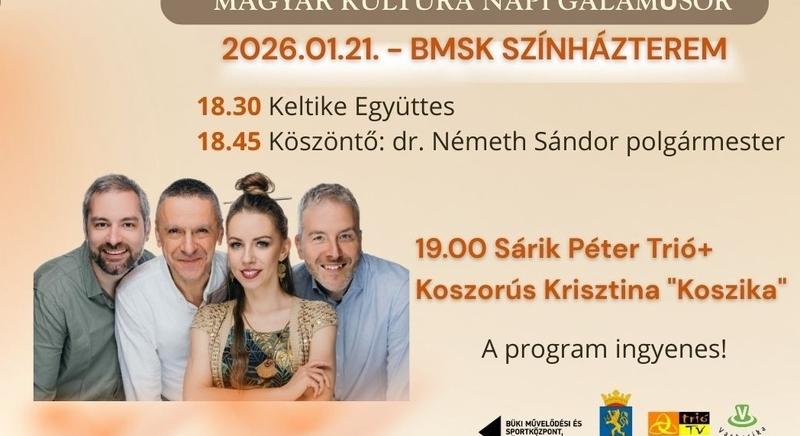 Magyar Kultúra Napi Gálaműsor Bükön (jan. 21.)