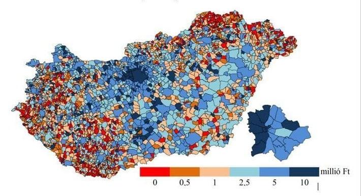 Felcsút torzítja a képet: Fejér megye élre tört a tőkejövedelmek rangsorában