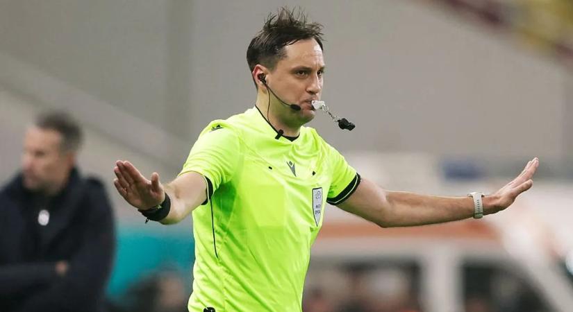 Ukrán játékvezető a Ferencváros csütörtöki El-mérkőzésén