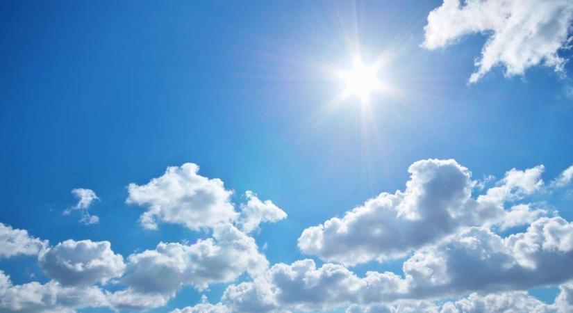 A hétvégén tíz foknál is melegebb lehet