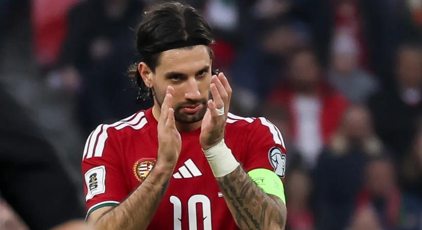 Szoboszlai Dominik így üdvözölte Tóth Alexet – kép