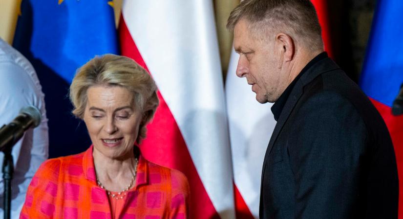Fico levelet írt Von der Leyennek – az energiaárak csökkentését követelte, és felrótta az Ukrajna támogatását