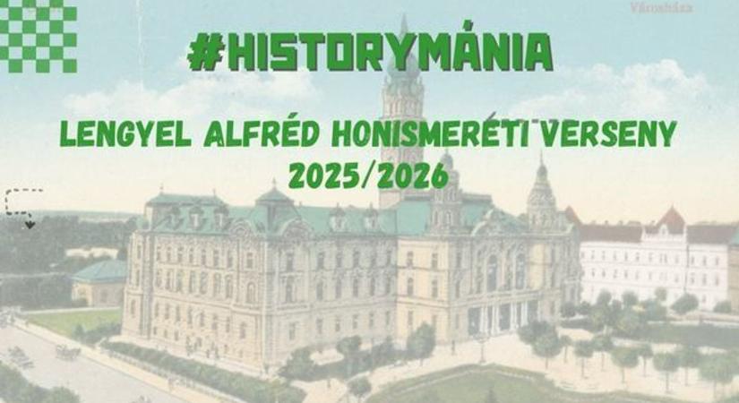 Honismereti versenyt rendeznek a győri és a Győr környéki diákoknak