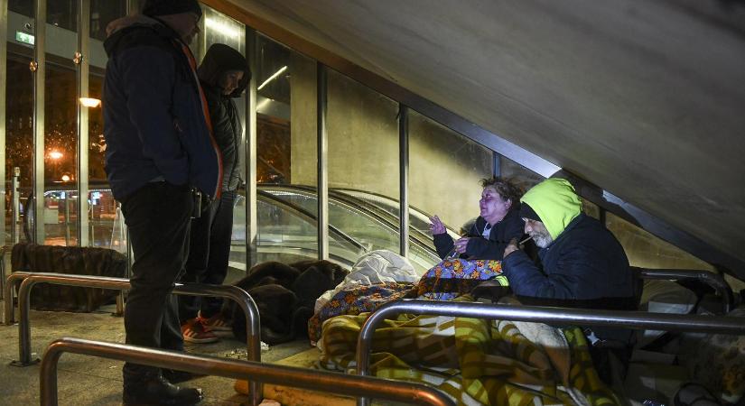 Karácsony Gergely: Nagy kihasználtsággal működnek a hideg időszakban a fővárosi menedékhelyek