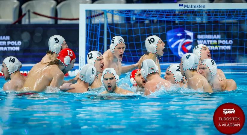 Férfi vízi Eb: Magyarország–Spanyolország