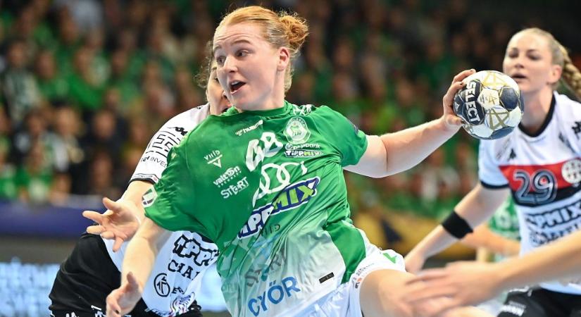 A győri kézisek visszavágtak a BL-vereségért, ripityára verték a debrecenieket