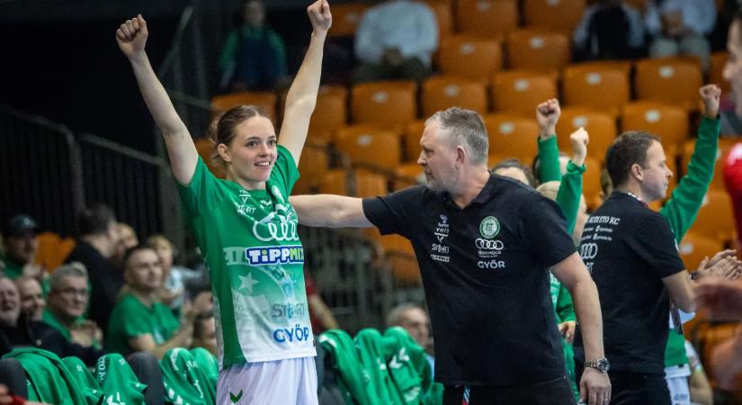 A Győr a bajnokságban visszavágott a Debrecennek a női kézirangadón