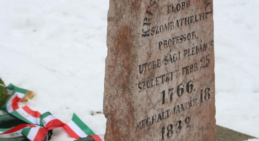 A konoksága hozta Alsóságra - az első vidéki akadémikusra emlékeztek Celldömölkön