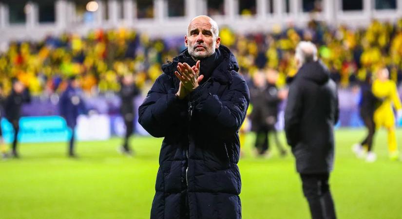 Guardiola csapata hatalmas pofont kapott Norvégiában