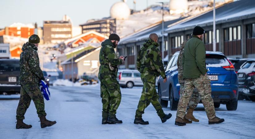 Újabb dán csapatok érkeztek Grönlandra: Trump sem zárja ki a katonai konfliktust