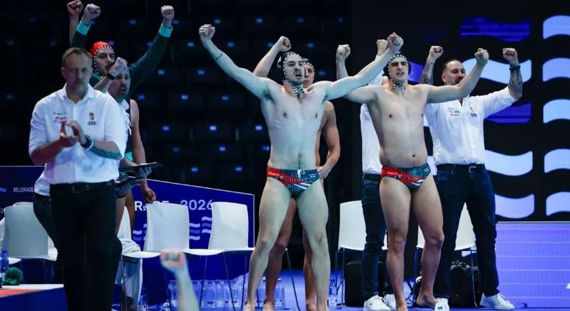 Drámai csatában ötösökkel verte vízipólócsapatunk a spanyolokat