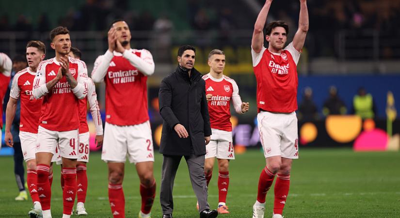 BL: az Inter sem jelentett akadályt, továbbra is hibátlan mérlegű az Arsenal! – Eredmények
