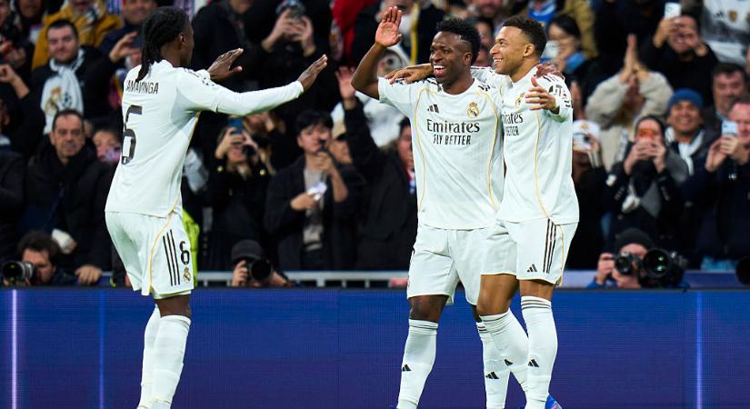 BL: kiütötte ellenfelét a Real Madrid, idegenben bukott a címvédő PSG! – eredmények, tabella