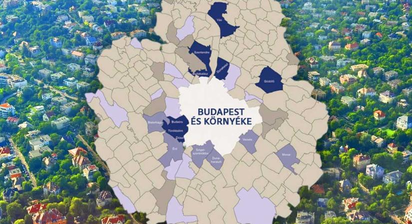 Nagyot dobbantott 8 város Budapest környékén – Központok lettek egy magyar kutatás szerint, de mit hoz a jövő az agglomeráció többi települése számára?