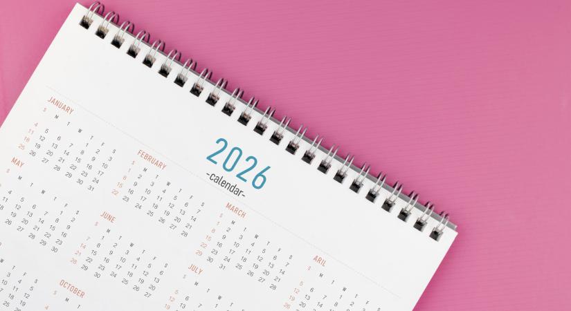 Mikor lesznek ünnepnapok és hosszú hétvégék 2026-ban?