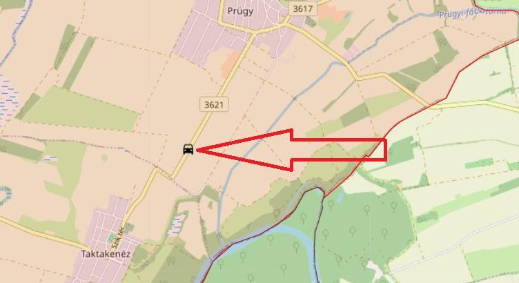 Buszbaleset Taktakenéz és Prügy között