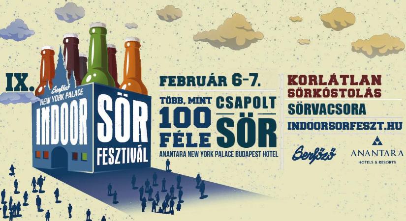 Korlátlan sörkóstolással tér vissza Magyarország egyetlen téli sörfesztiválja