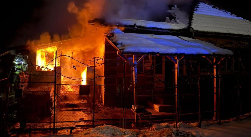 Leégett egy ház Maros megyében