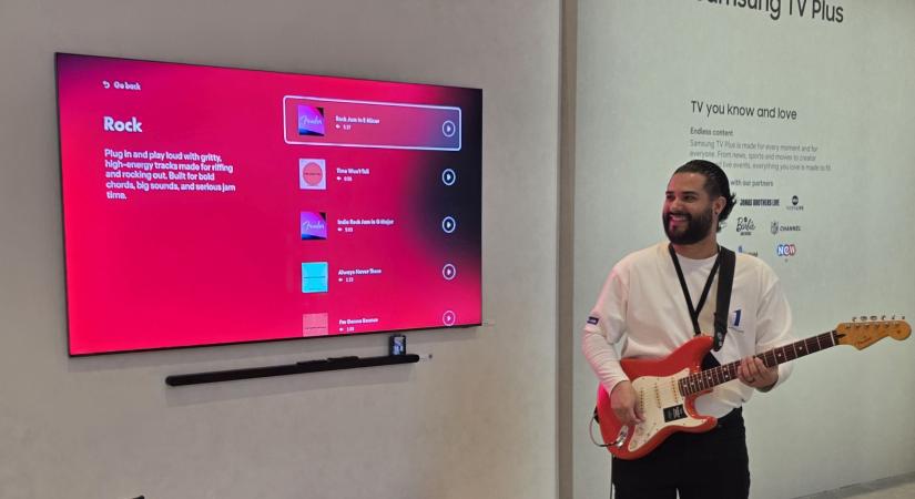 Megtanít gitározni az okostévé