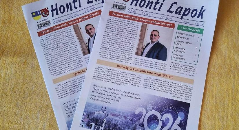 Ipolyság új kulturális teréről is szól a Honti Lapok januári lapszáma