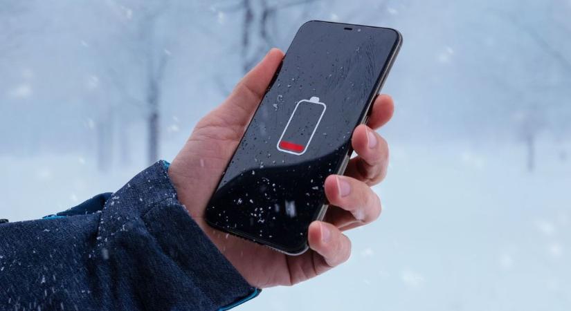 Így mehet tönkre a telefonod a hidegben: ki gondolná, hogy ilyen kis érzékeny a drágaság