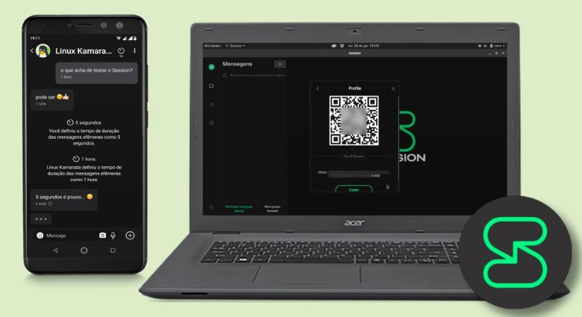 A Session titkosított üzenetküldő app bemutatása