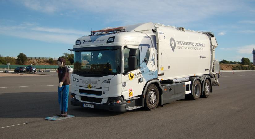 Ötöst kapott a kukásautó, de nem szemétszállításból