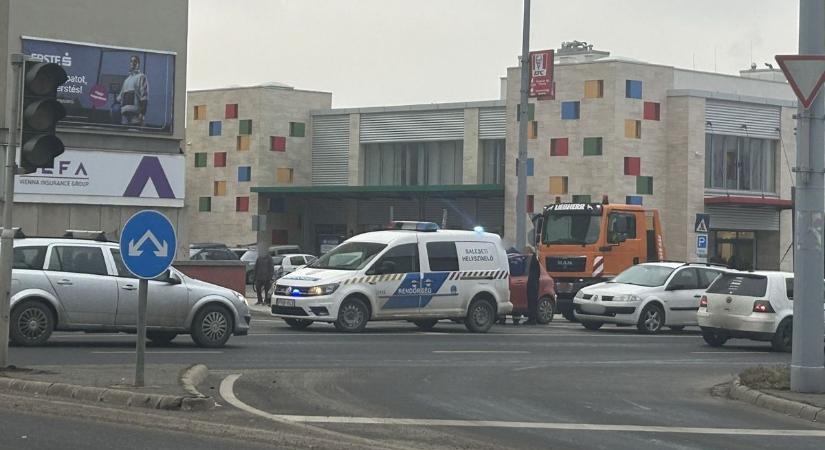 Baleset történt Szombathelyen - videó