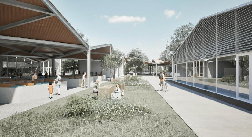 A Nyíregyházi Vásártér megújítása – Szigeti Zsuzsa diplomaterve