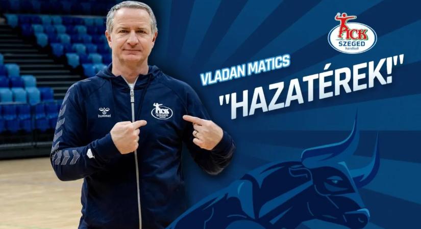 Vladan Matics nyáron visszatér a szegedi kézilabdaklubhoz