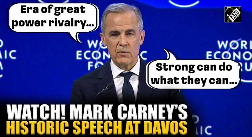 MARK CARNEY TÖRTÉNELMI BESZÉDE DAVOSBAN-2026
