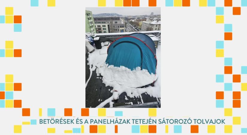 Betöréshullám Kelenföldön: a tolvajok a háztetőkön vernek tábort