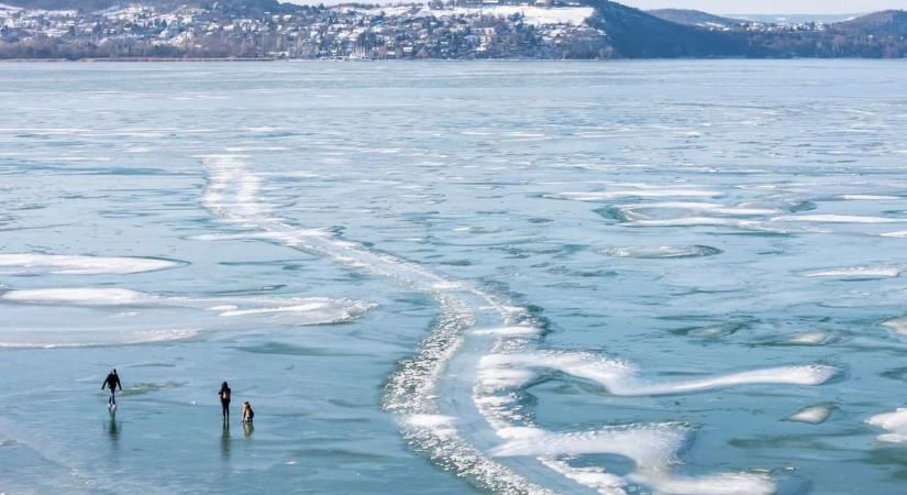 Most akkor lesz Balaton-átcsúszás 2026 telén? Megnézték a jeget, mutatjuk, mit találtak
