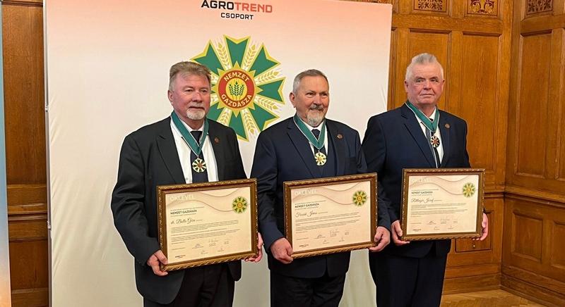 Újabb három Nemzet Gazdásza címet adtak át