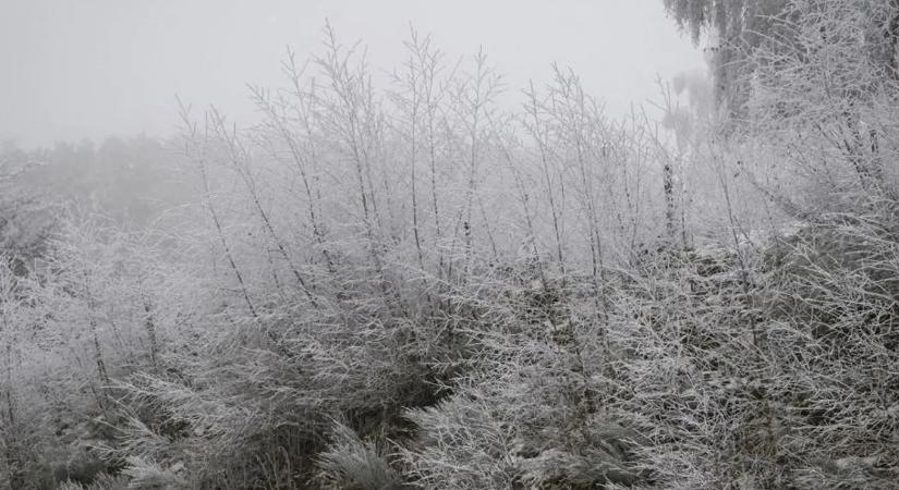 Nem enged a hideg: –20 fokhoz közeli hőmérsékletet mértek