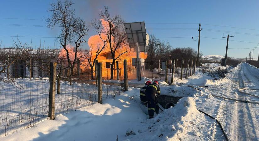 Több száz fogyasztó maradt gázellátás nélkül miután robbanás történt egy gáznyomásszabályozó állomáson