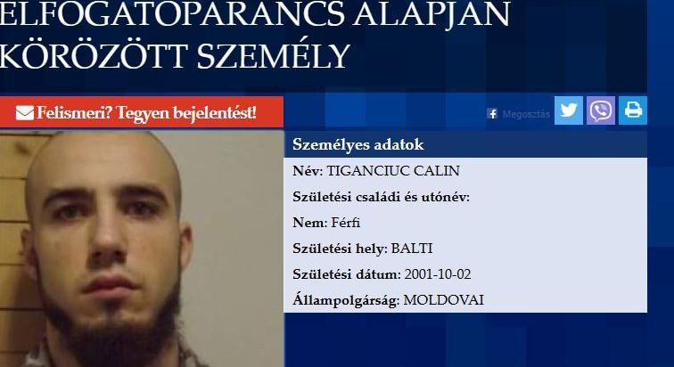 Körözi a rendőrség a moldáv ámokfutó öccsét
