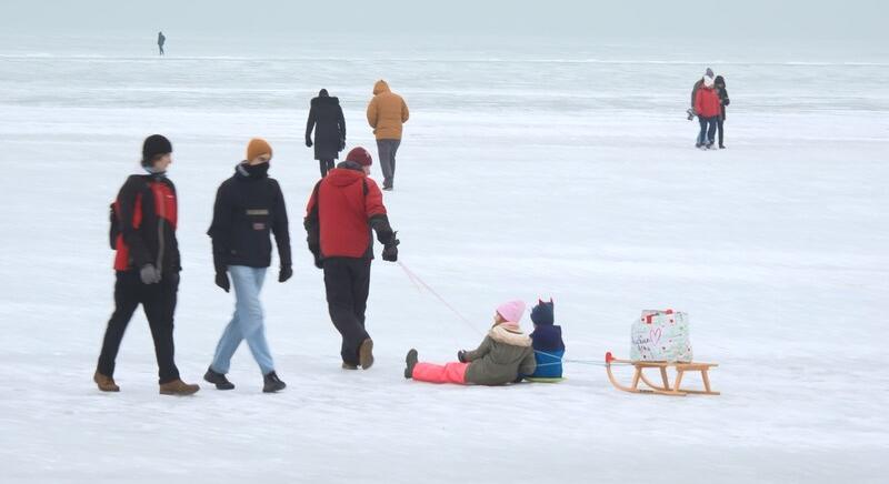 A téli Balaton csodái
