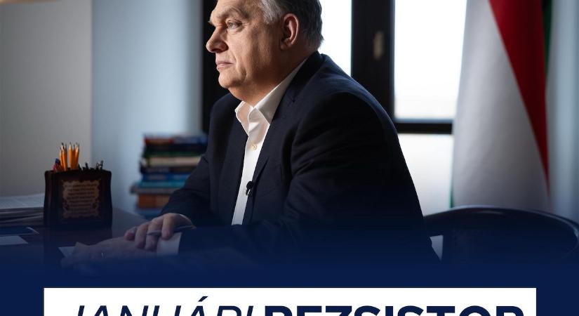 Orbán Viktor rezsistopot jelentett be