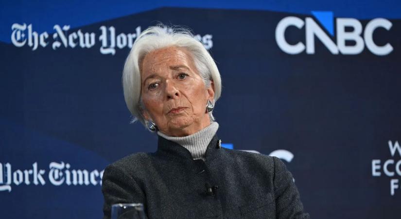 Világbotrány Davosban: az Európai Központi Bank elnöke összeomlott