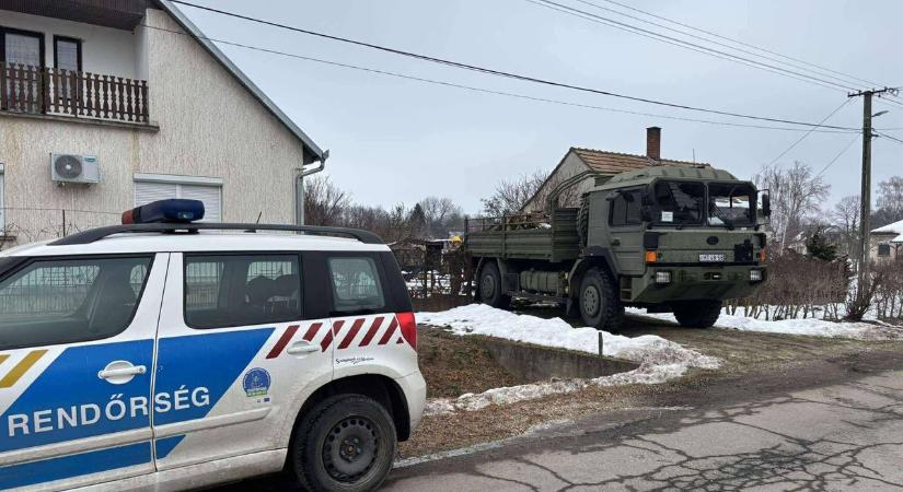 Az extrém hidegben érkezett a segítség Zalába – az állam gondoskodik mindenkiről