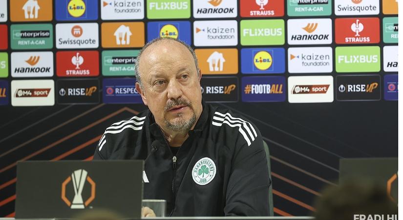 Benítez szerint Varga és Tóth távozása nem változtat a Fradin: "Nehéz időszakon megy keresztül a Panathinaikosz, az egyértelmű"