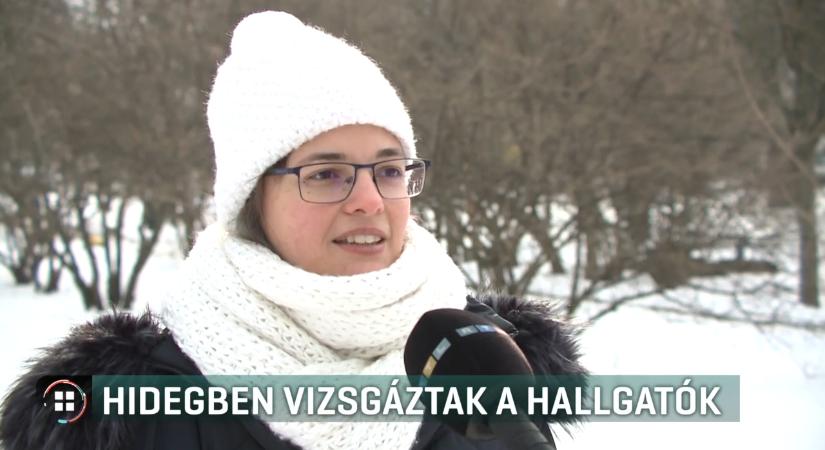 Hidegben vizsgáztak a BME-n