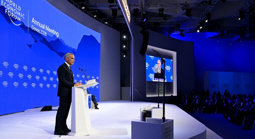 A kanadai miniszterelnök Davosban kimondta, amit nyugati vezető eddig nem mert vagy nem akart