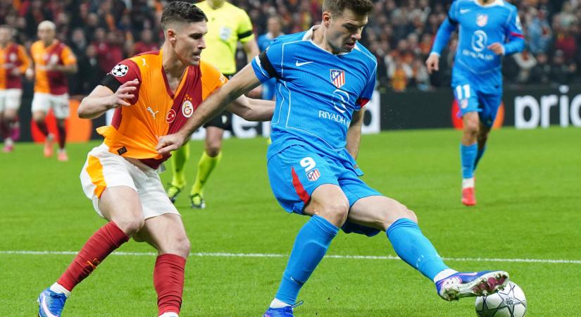 Sallai főszereplő volt, a Galata pontot csent az Atléticótól