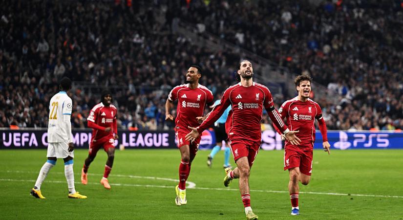 Videó: Szoboszlai szabadrúgásból szerzett gólt a Marseille ellen