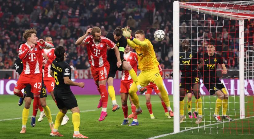 Kiállítás, rontott büntető, de így is simán nyert, és biztosan a nyolc között végez a Bayern München