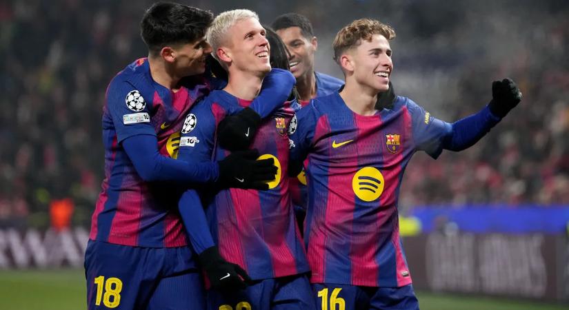 Hátránnyal indított, végül négyet vágott és nyert Prágában az FC Barcelona