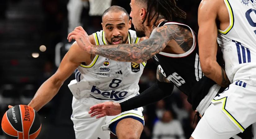 Öt ponttal nyert a címvédő Fenerbahce a kosárlabda Euroligában
