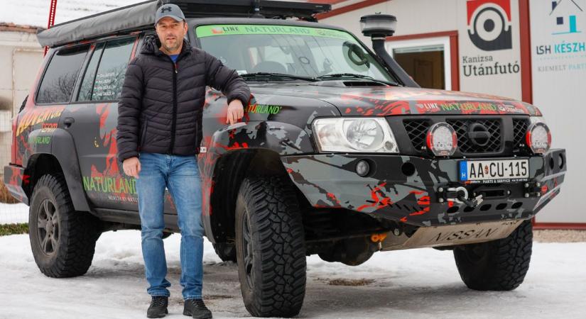 Brutális fenevaddal indulnak a dűnék ellen a zalai városból – az éleslátásért is vezetnek (galéria, videó)